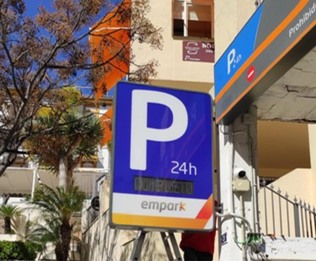 Banderola parking